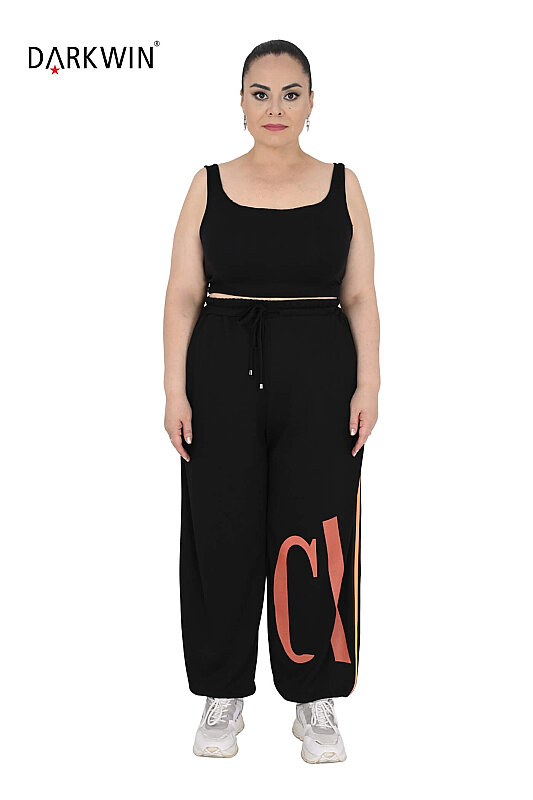 2783 DARKWIN BLUZ-PANTOLON SIYAH - 5