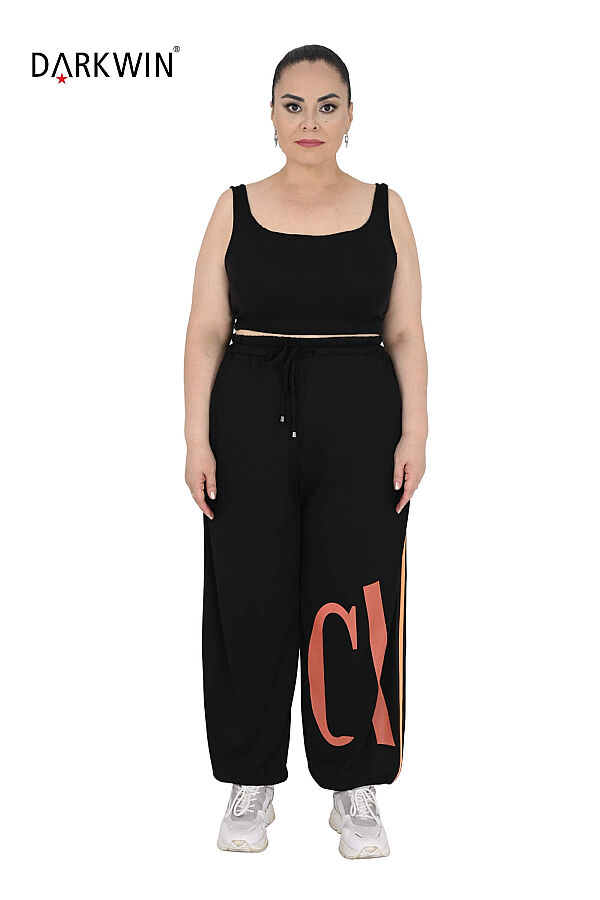 2783 DARKWIN BLUZ-PANTOLON SIYAH - 5