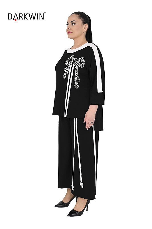 2788 DARKWIN BLUZ-PANTOLON SIYAH - DARKWIN (1)