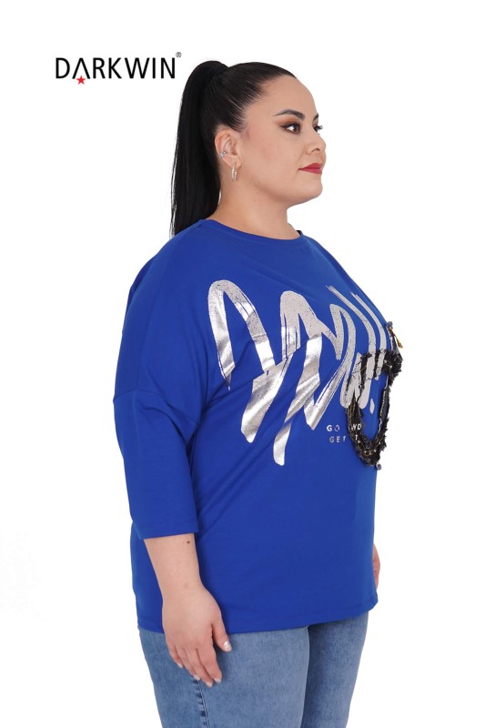 3019 LA VELINA BLUZ SAKS - Thumbnail