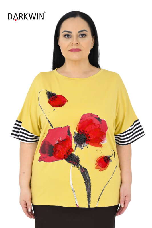 3031 LA VELINA BLUZ SARI - LA VELINA