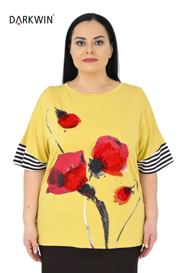 3031 LA VELINA BLUZ SARI - 1