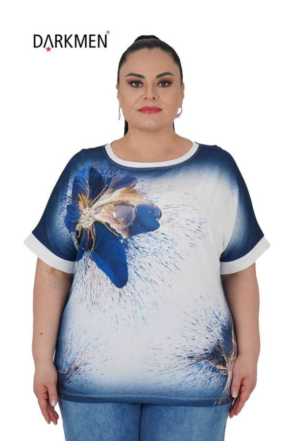 3080 LA VELINA BLUZ EKRU - 1