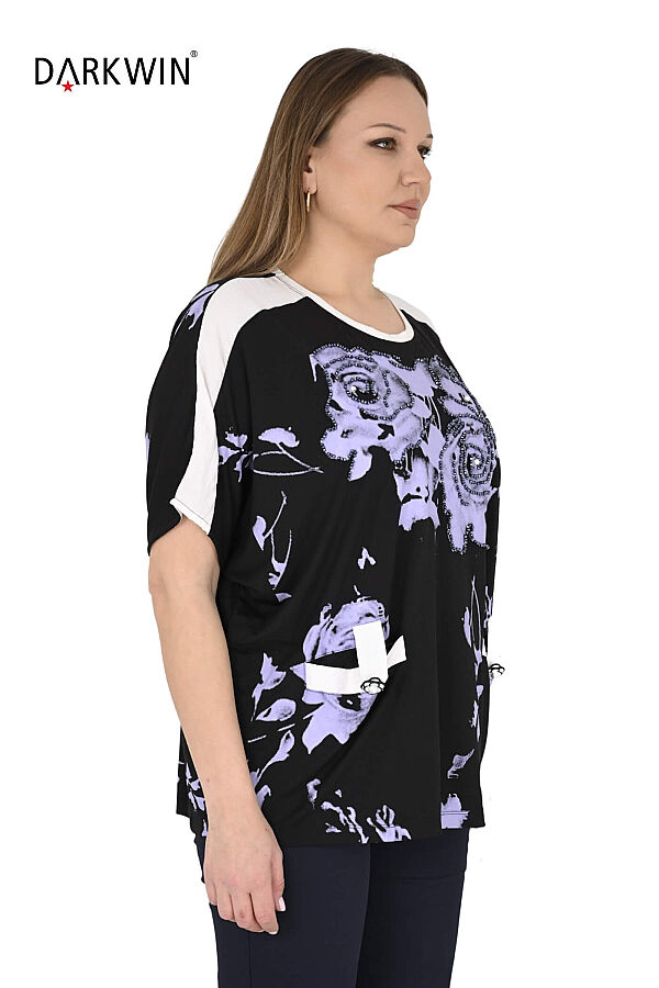 3102 LA VELINA BLUZ SIYAH - 2