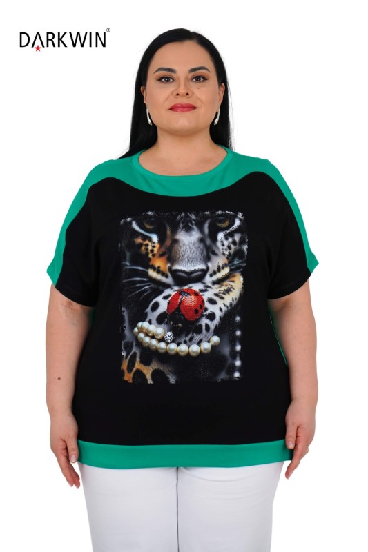 3125 LA VELINA BLUZ YESIL