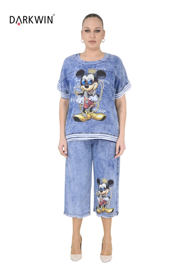 3183 LA VELINA BLUZ-PANTOLON JEAN - 1