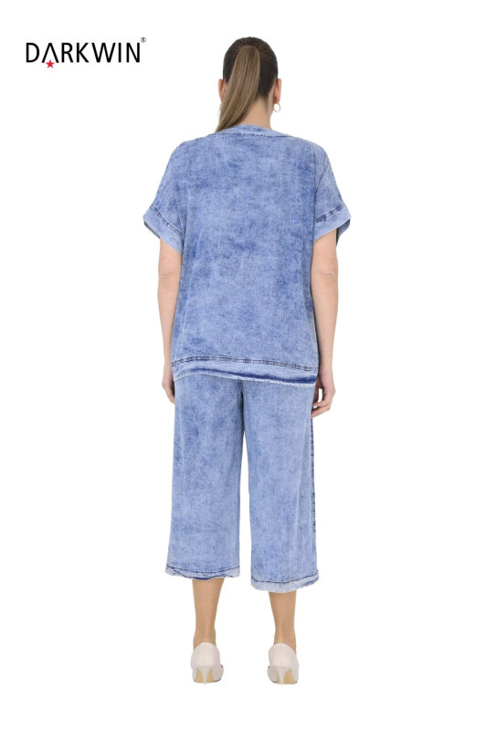 3183 LA VELINA BLUZ-PANTOLON JEAN - 3