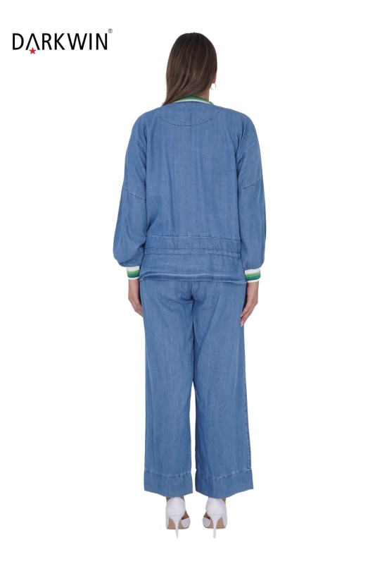 3185 LA VELINA MONT-PANTOLON JEAN - Thumbnail