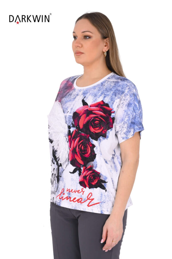 3211 LA VELINA BLUZ EKRU - 2