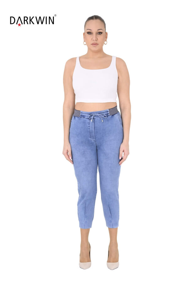 322-1 MAGS PANTOLON LACIVERT - 1