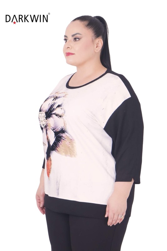 3320 LA VELINA BLUZ SIYAH - LA VELINA (1)