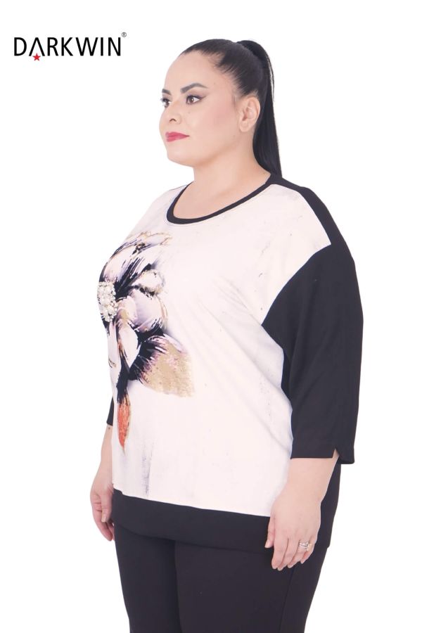 3320 LA VELINA BLUZ SIYAH - 2