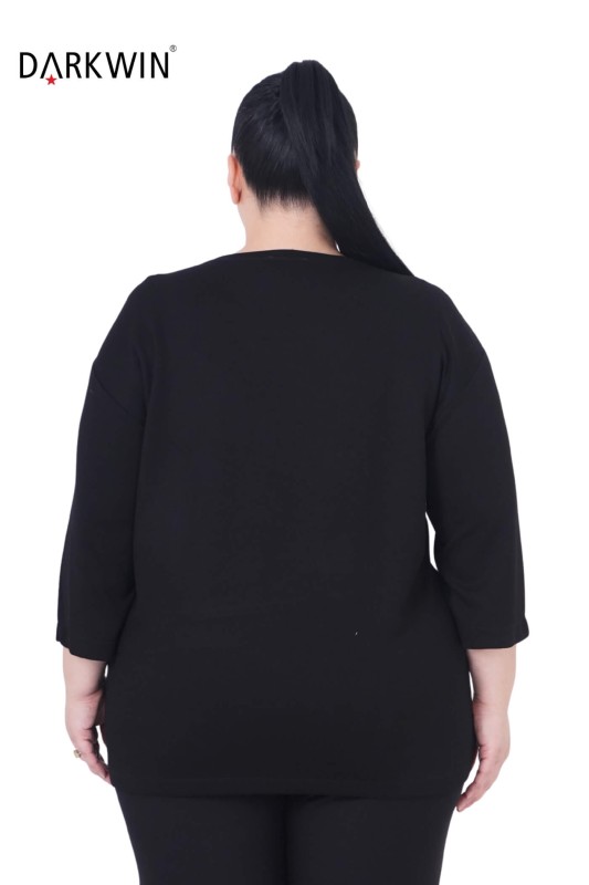 3320 LA VELINA BLUZ SIYAH - 3