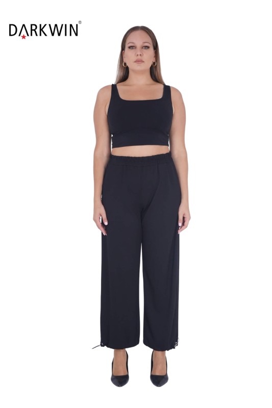 LA VELINA - 3325 LA VELINA BLUZ-PANTOLON SIYAH (1)