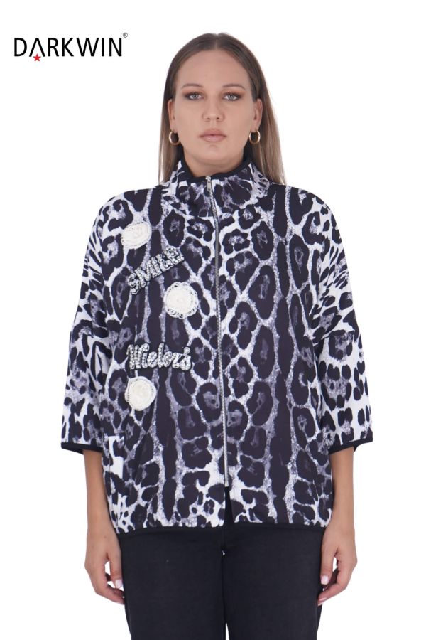 3338 LA VELINA CEKET GRI - 1