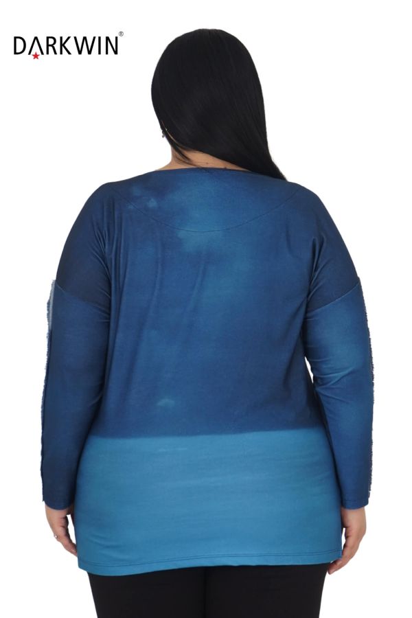 3350 LA VELINA BLUZ MAVI - 3