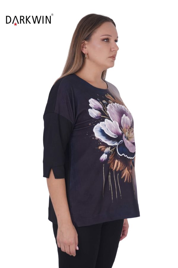 3352 LA VELINA BLUZ SIYAH - 2