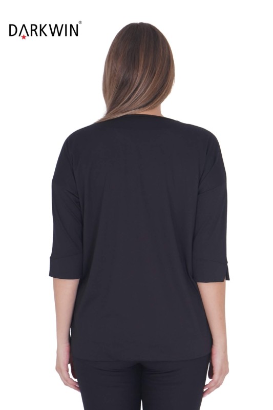 3352 LA VELINA BLUZ SIYAH - 3