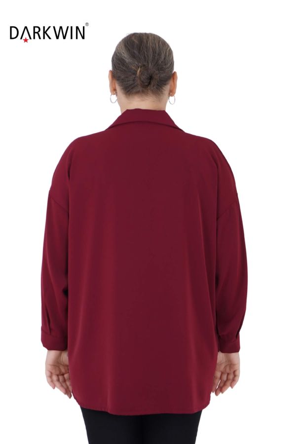 3401-8 DARKWIN BLUZ BORDO - 3