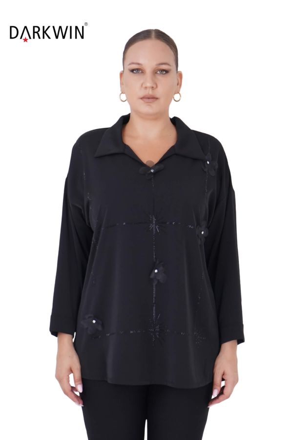 3401 DARKWIN BLUZ SIYAH - 1