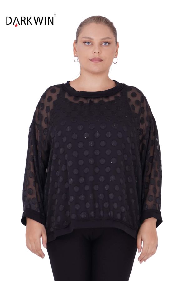 3403 DARKWIN BLUZ SIYAH - 1