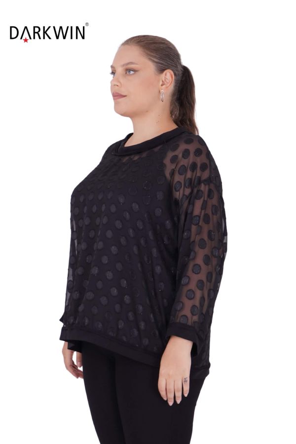 3403 DARKWIN BLUZ SIYAH - 2