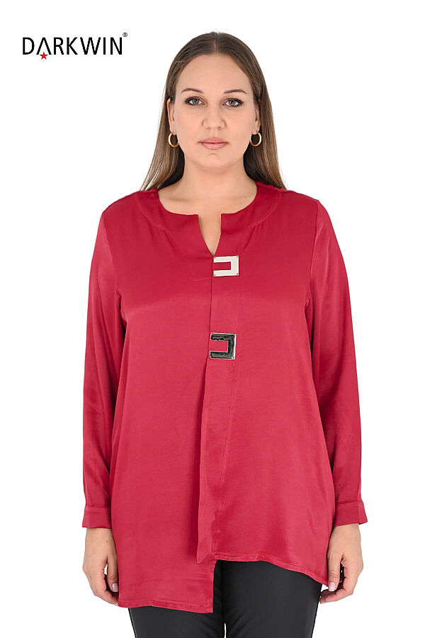 3404-5 M.LONGA BLUZ KIRMIZI - 1