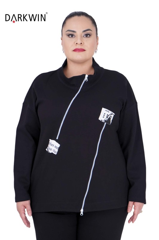 3405 DARKWIN BLUZ SIYAH - Darkwin