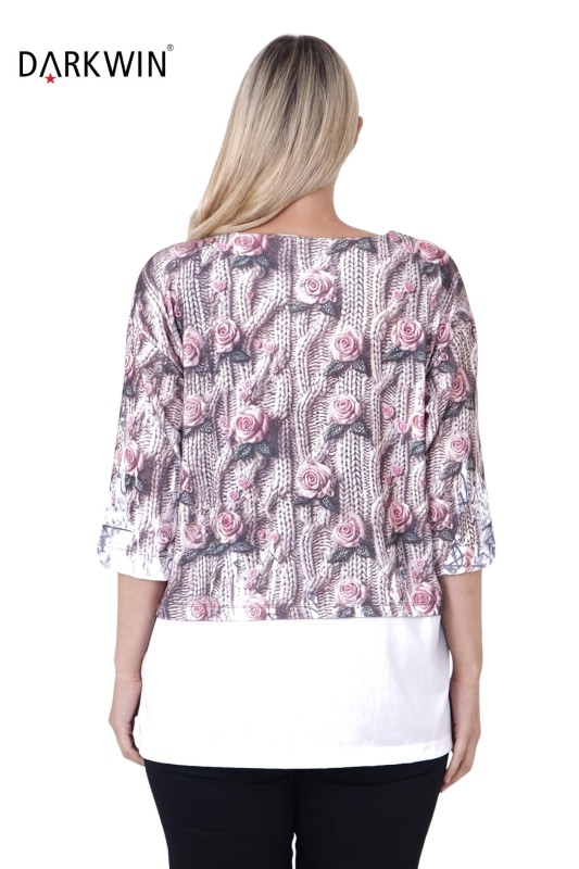 3407 LA VELINA BLUZ SIYAH - 3