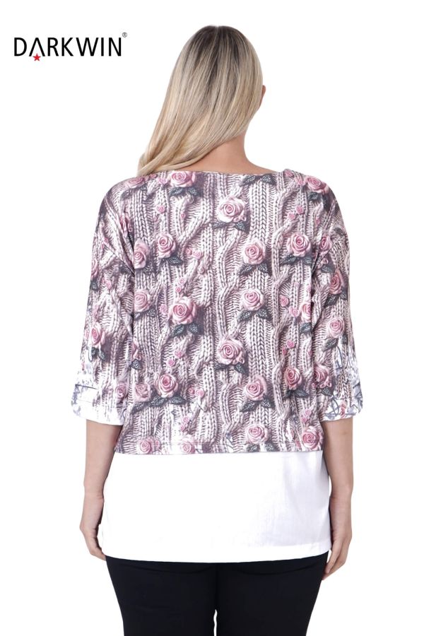 3407 LA VELINA BLUZ SIYAH - 3