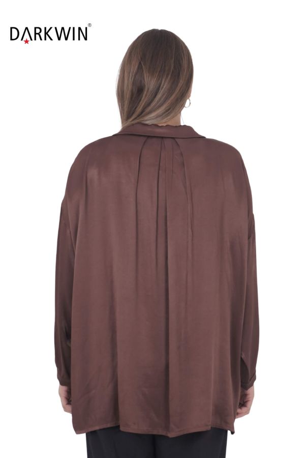3408-7 DARKWIN BLUZ KAHVE - 4