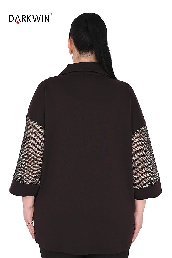 3408-7 M.LONGA BLUZ KAHVE - 3