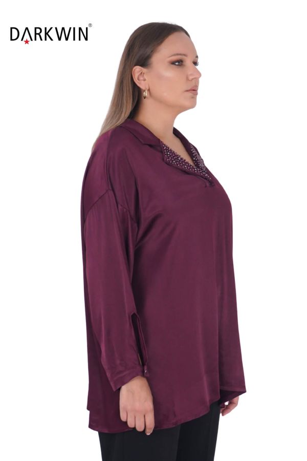 3408-8 DARKWIN BLUZ BORDO - 2