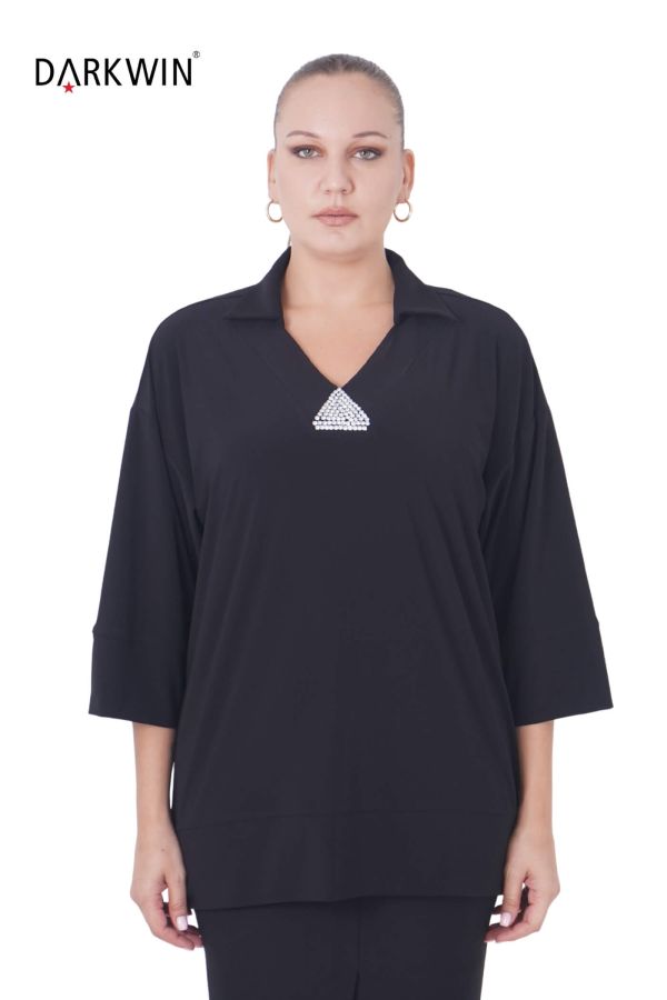 3409 DARKWIN BLUZ SIYAH - 1