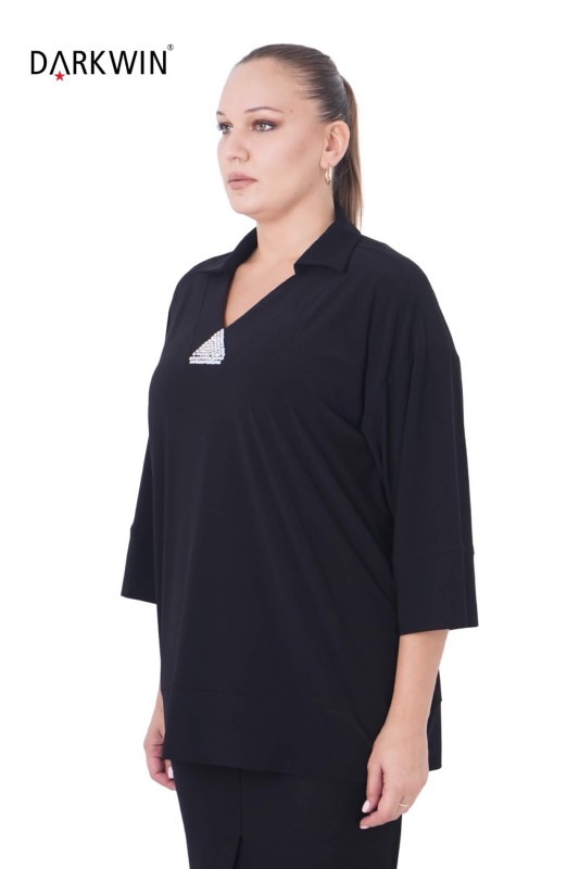 3409 DARKWIN BLUZ SIYAH - Darkwin (1)