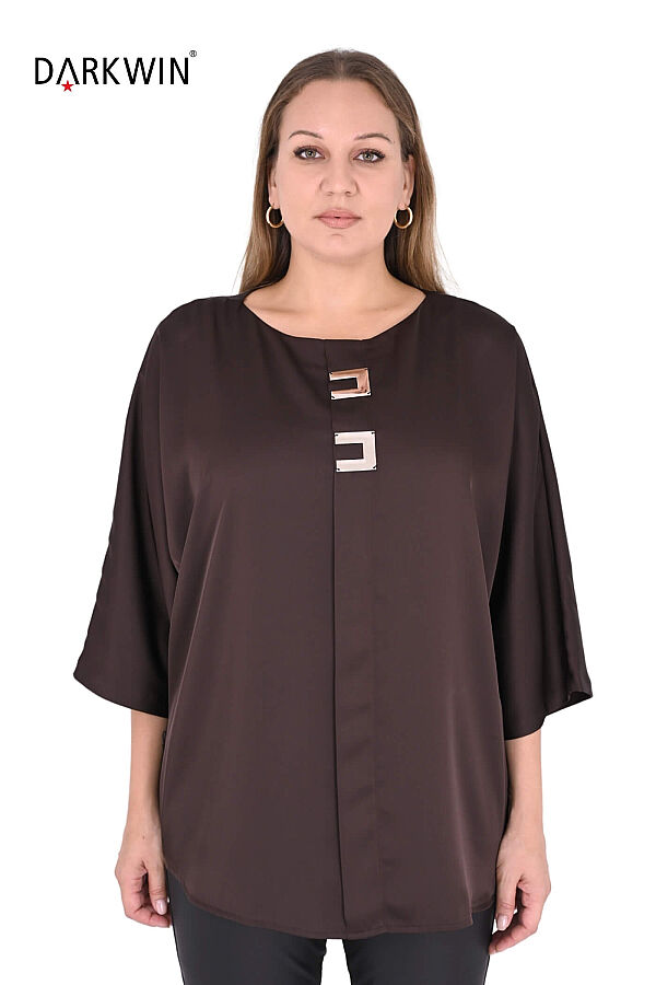 3410-7 M.LONGA BLUZ KAHVE - 1