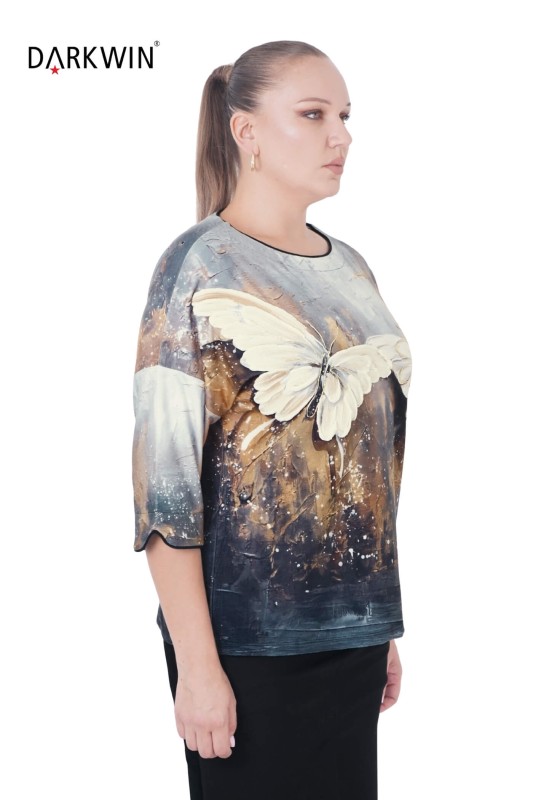 3415 LA VELINA BLUZ GRI - LA VELINA (1)