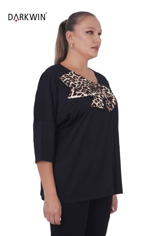 3431 LA VELINA BLUZ SIYAH - LA VELINA (1)