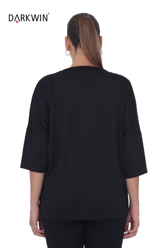 3431 LA VELINA BLUZ SIYAH - 3