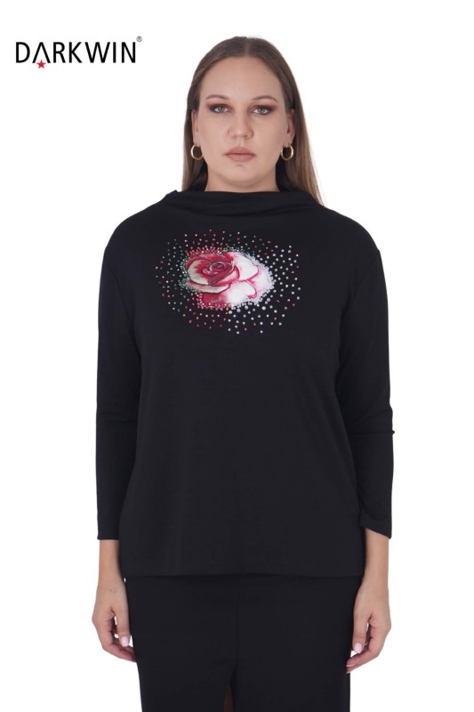 3433 LA VELINA BLUZ SIYAH - LA VELINA