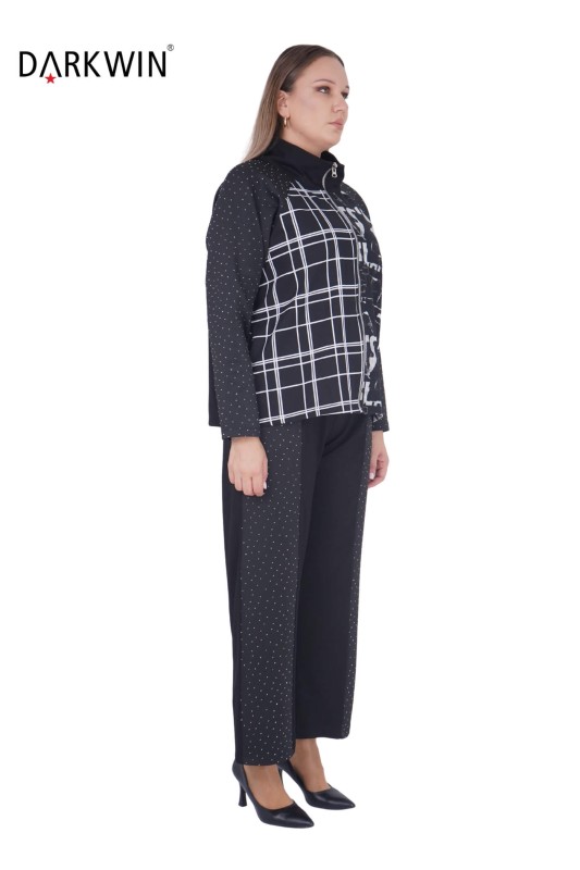 LA VELINA - 3434 LA VELINA MONT-PANTOLON SIYAH (1)