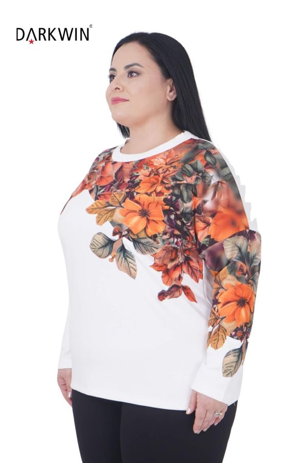 3437 LA VELINA BLUZ EKRU - 2