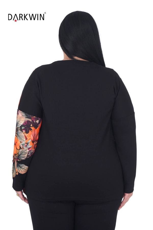 3437 LA VELINA BLUZ SIYAH - 3