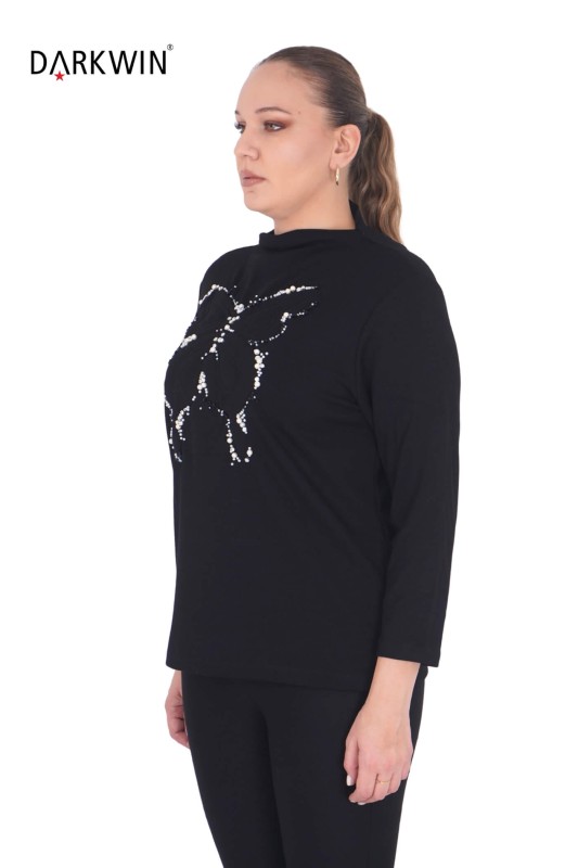 3454 LA VELINA BLUZ SIYAH - LA VELINA (1)