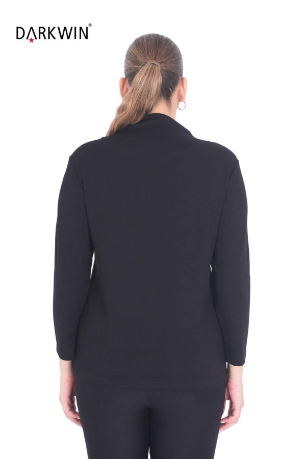 3454 LA VELINA BLUZ SIYAH - 3