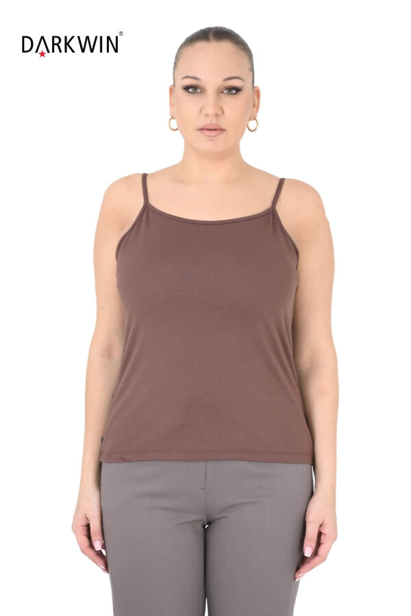 3468 LA VELINA BLUZ KAHVE - 4