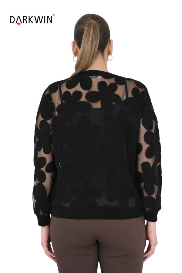 3468 LA VELINA BLUZ SIYAH - 3