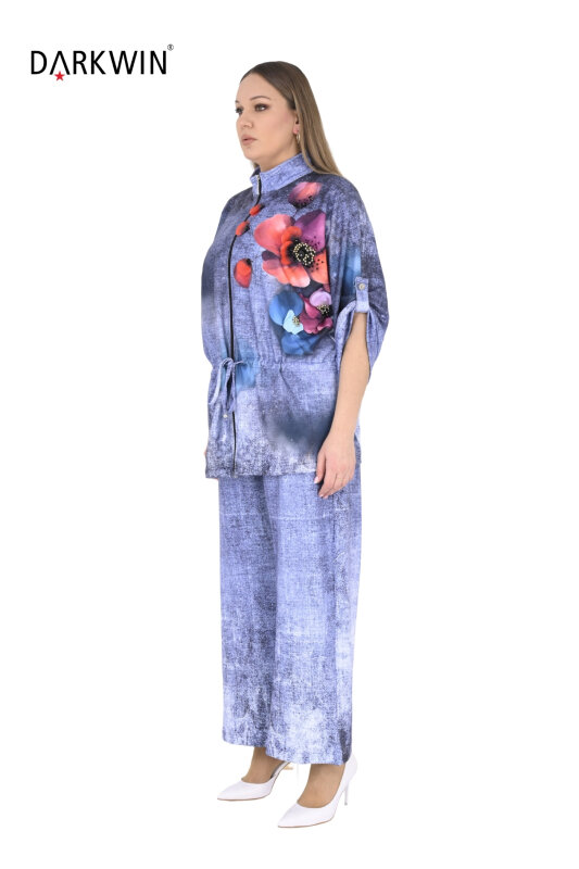 3479 LA VELINA MONT-PANTOLON LACIVERT - 3