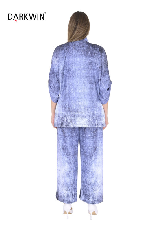 3479 LA VELINA MONT-PANTOLON LACIVERT - 4