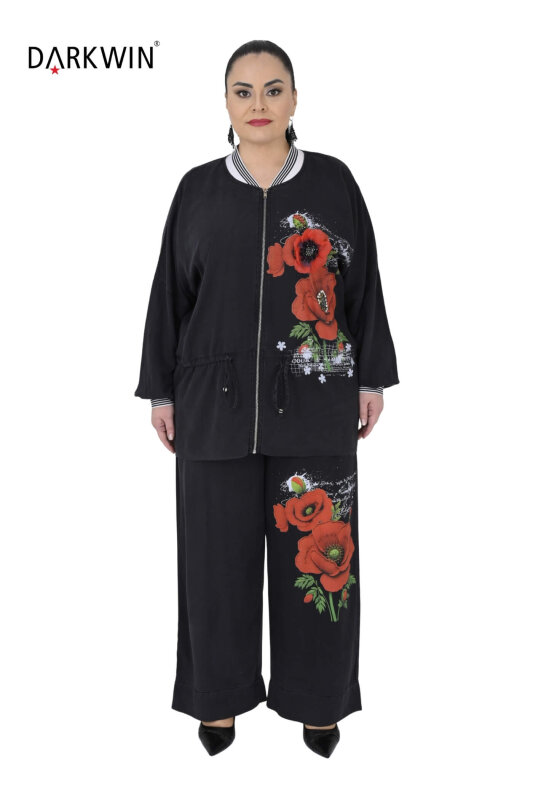 3483 LA VELINA MONT-PANTOLON SIYAH - LA VELINA